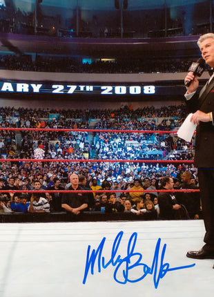 Michael Buffer signed 8x10 Photo (w/ JSA)