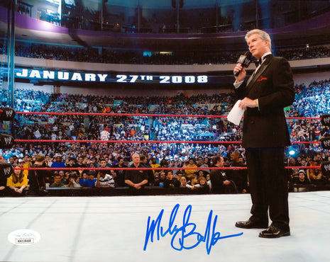 Michael Buffer signed 8x10 Photo (w/ JSA)