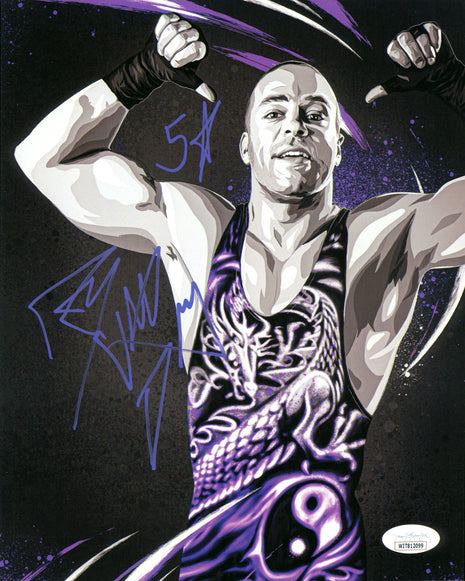 Rob Van Dam signed 8x10 Photo (w/ JSA)