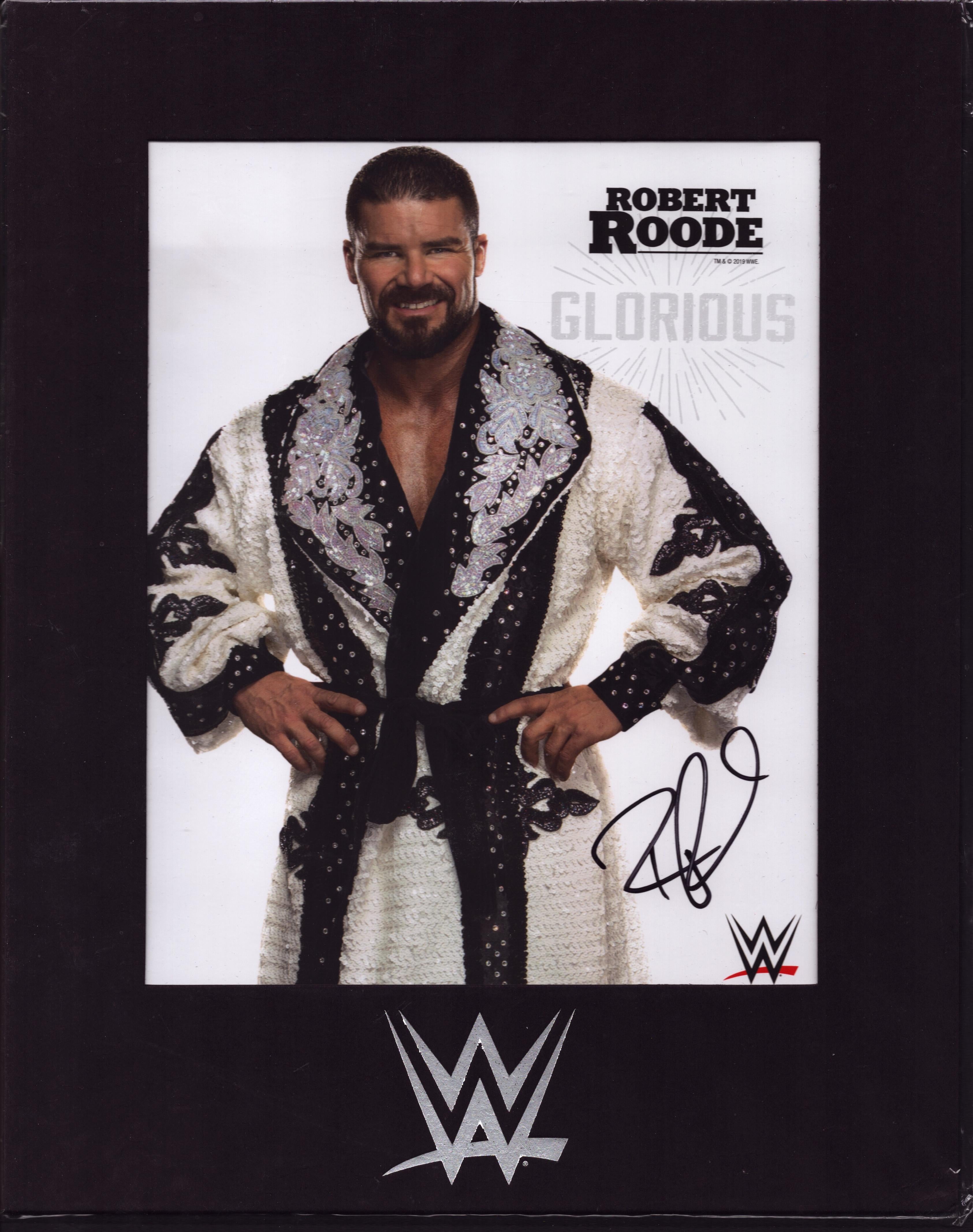 Robert Roode signed 8x10 Matted Photo – Signed By Superstars