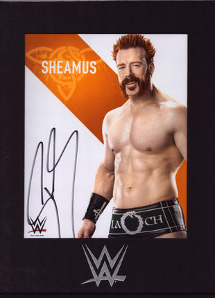 Sheamus signed 8x10 Matted Photo