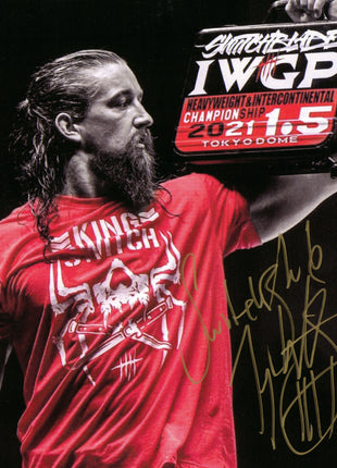 Foto firmada de 8x10 por Jay White