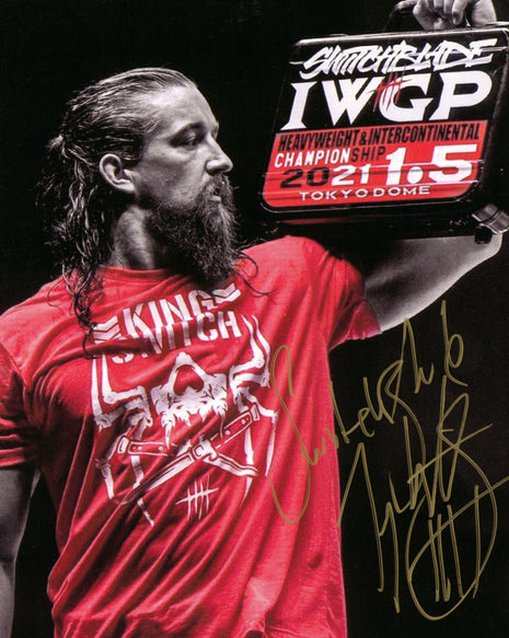 Foto firmada de 8x10 por Jay White