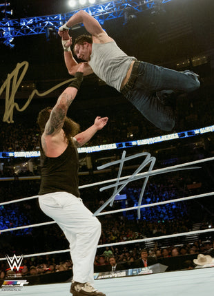 Bray Wyatt & Dean Ambrose dual signed 8x10 Photo