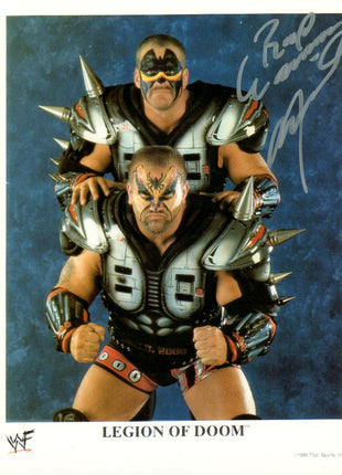 Roadwarrior Animal signed 8x10 Photo