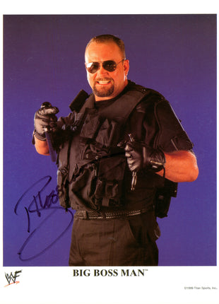 Big Boss Man signed 8x10 Photo