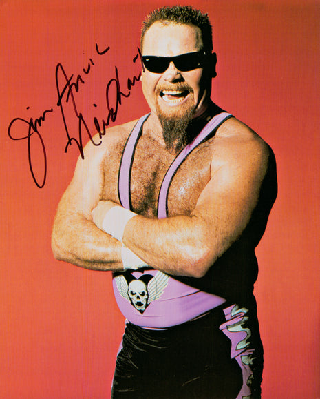 Jim Neidhart signed 8x10 Photo