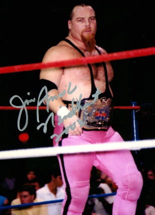 Jim Neidhart signed 8x10 Photo