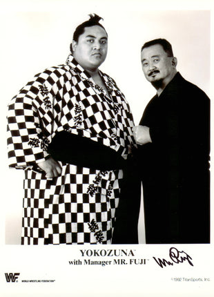 Mr Fuji signed 8x10 Photo