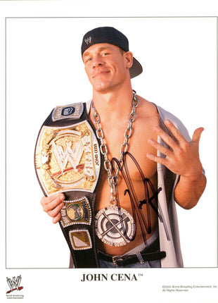 John Cena signed 8x10 Photo