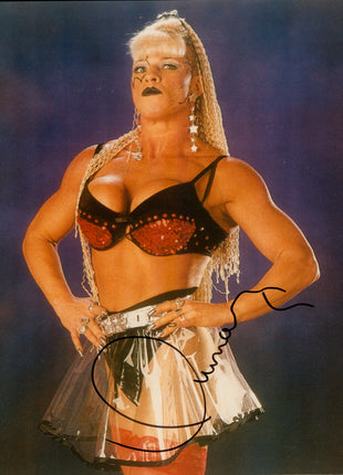 Luna Vachon signed 8x10 Photo