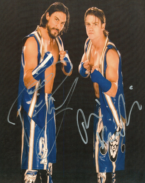 Brian Kendrick & Paul London dual signed 8x10 Photo