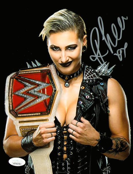Rhea Ripley signed 8x10 Photo (w/ JSA)