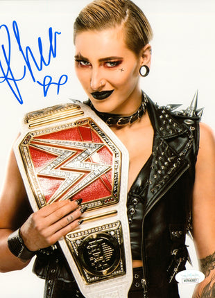 Rhea Ripley signed 8x10 Photo (w/ JSA)