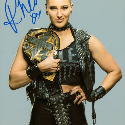 Rhea Ripley signed 8x10 Photo (w/ JSA) – Signed By Superstars