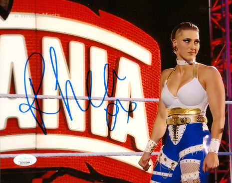 Rhea Ripley signed 8x10 Photo (w/ JSA)