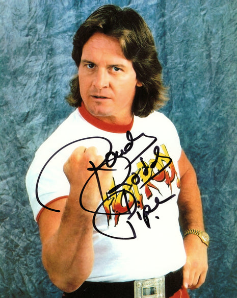 Rowdy Roddy Piper signed 8x10 Photo