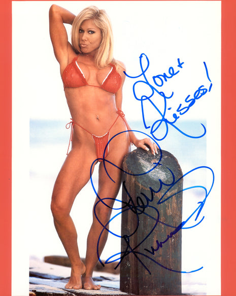 Terri Runnels signed 8x10 Photo