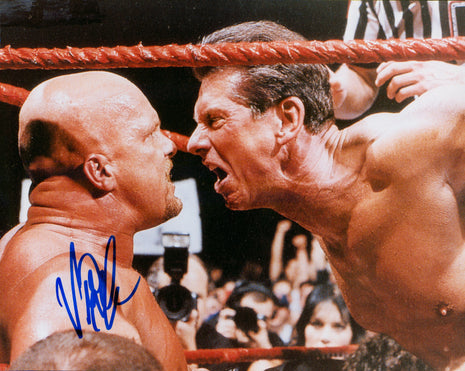 Vince McMahon signed 8x10 Photo