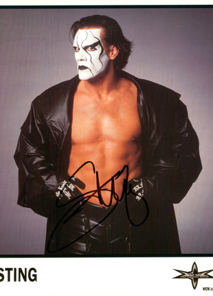 Fotografía firmada de Sting de 8x10