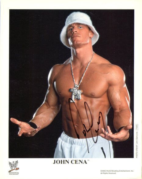 John Cena signed 8x10 Photo