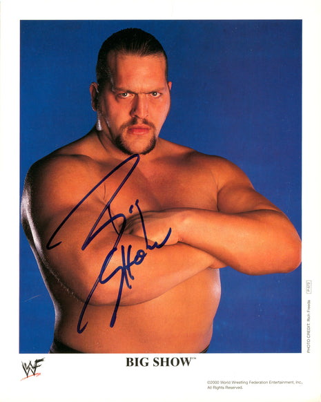 Big Show signed 8x10 Photo