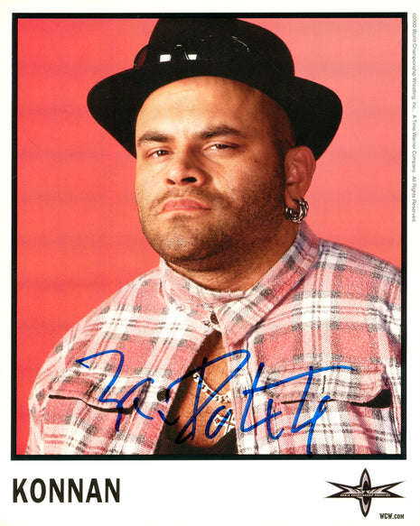 Konnan signed 8x10 Photo