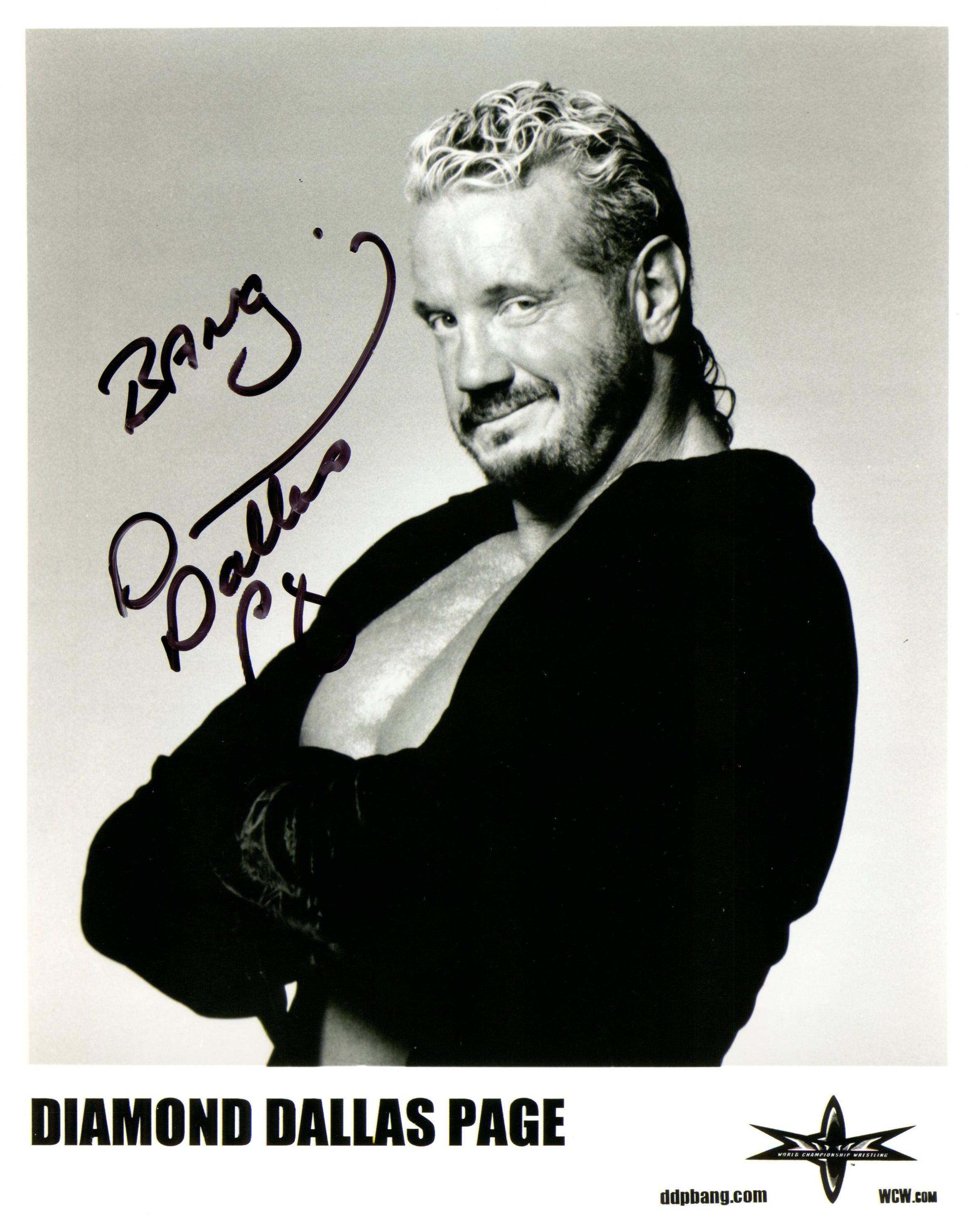 Diamond Dallas Page signed 8x10 Photo – Signed By Superstars