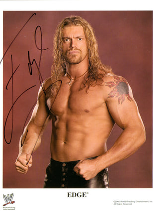 Edge signed 8x10 Photo