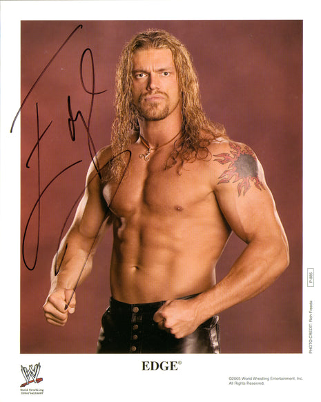 Edge signed 8x10 Photo