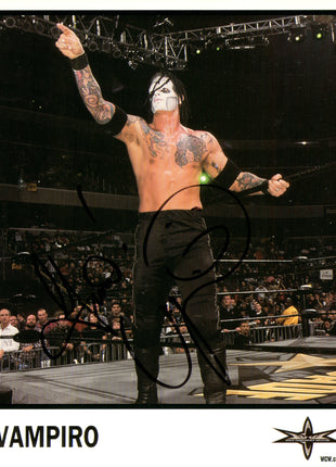 Vampiro signed 8x10 Photo