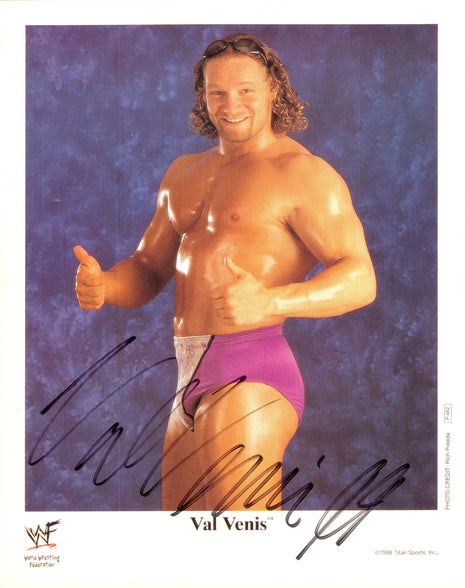 Val Venis signed 8x10 Photo