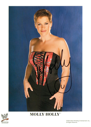 Molly Holly signed 8x10 Photo