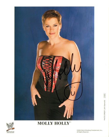 Molly Holly signed 8x10 Photo