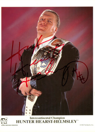 Triple H signed 8x10 Photo