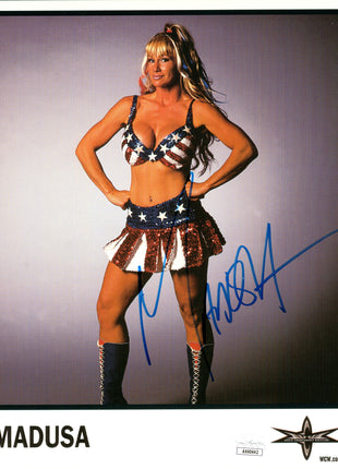 Madusa signed 8x10 Photo (w/ JSA)