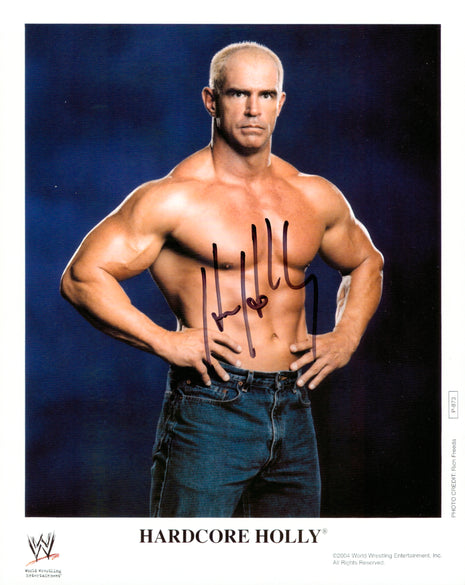 Hardcore Holly signed 8x10 Photo