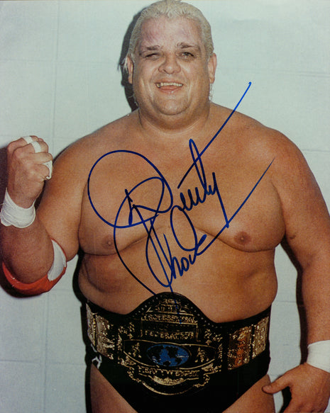 Photo 8x10 signée par Dusty Rhodes