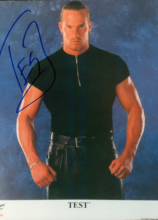 Test signed 8x10 Photo