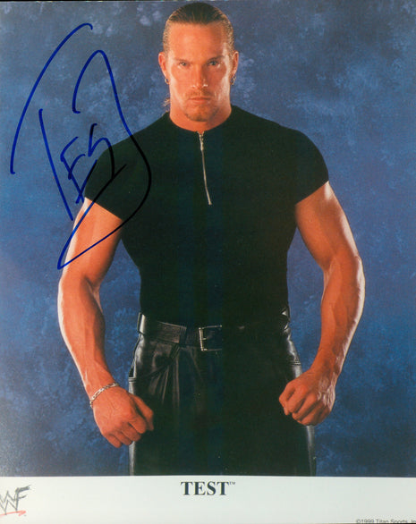 Test signed 8x10 Photo