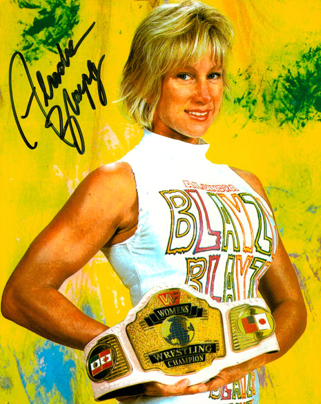 Alundra Blayze signed 8x10 Photo