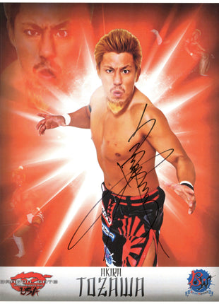 Akira Tozawa signed 8x10 Photo