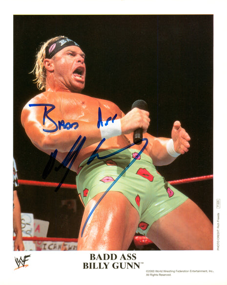 Billy Gunn signed 8x10 Photo