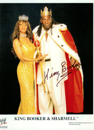 King Booker signed 8x10 Photo