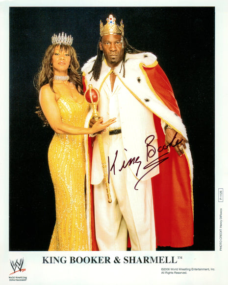 King Booker signed 8x10 Photo