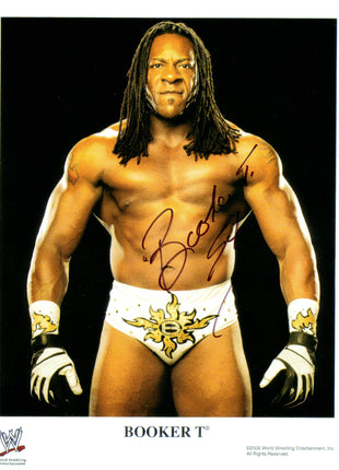 Booker T signed 8x10 Photo