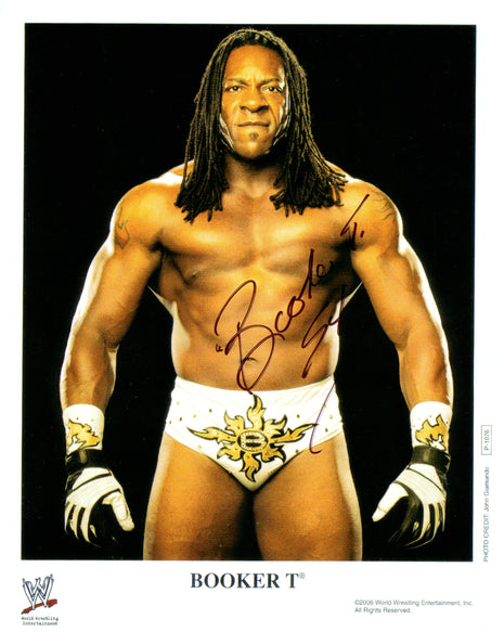 Booker T signed 8x10 Photo