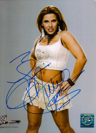 Mickie James signed 8x10 Photo