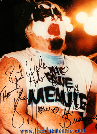 Blue Meanie signed 8x10 Photo