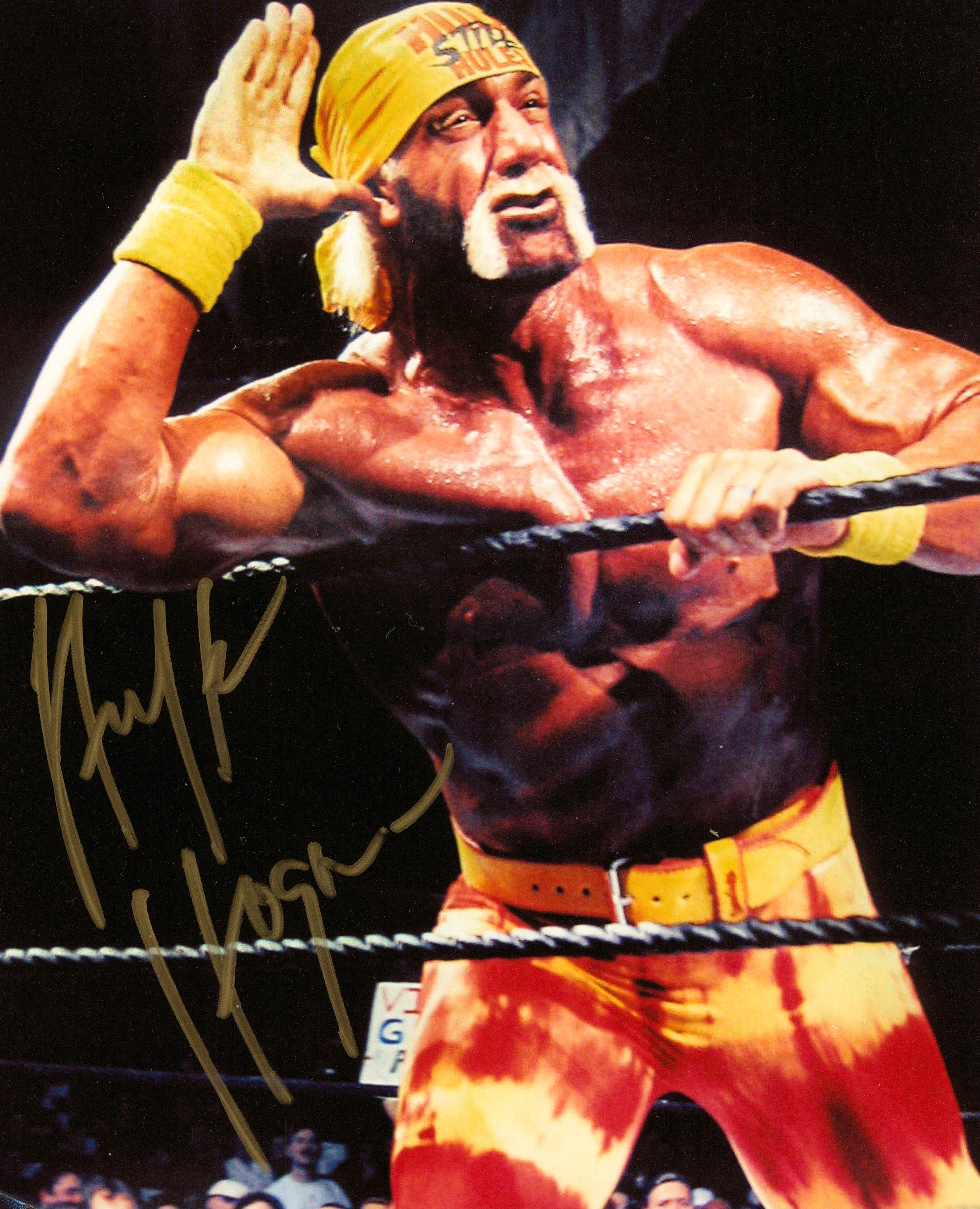 Hulk Hogan signed 8x10 Photo – Signed By Superstars